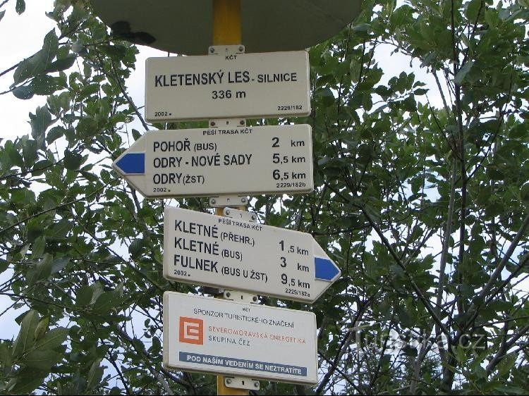 Kleten bos