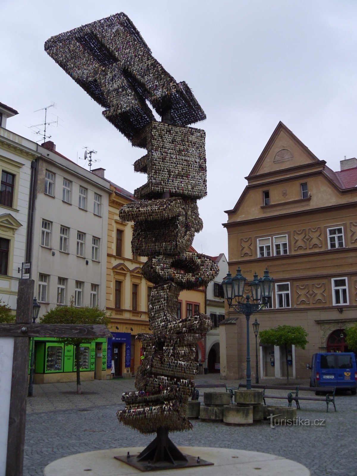 O statuie cheie în Chrudim