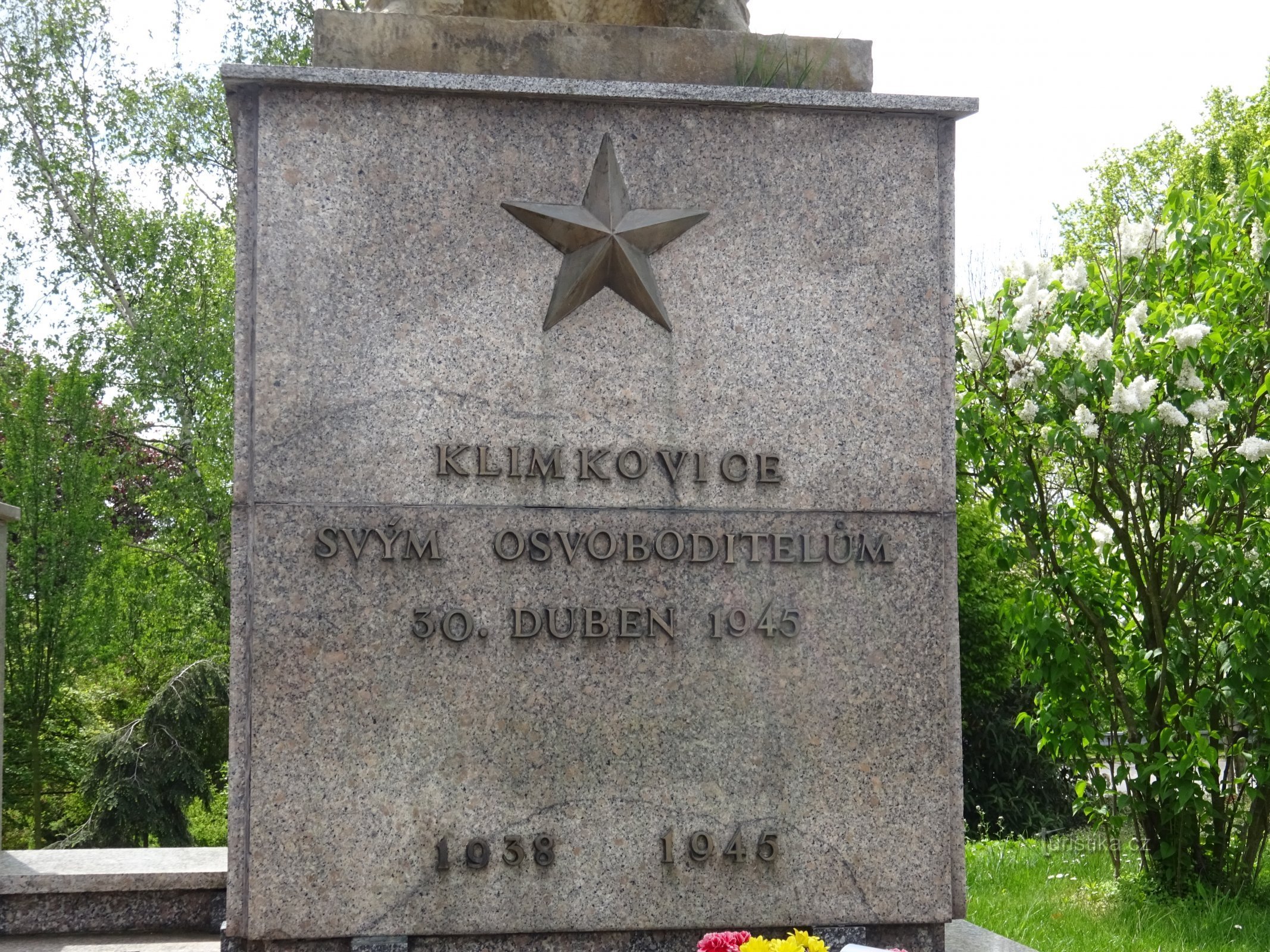 Klimkovice - monumentul II. războaie.mondiale