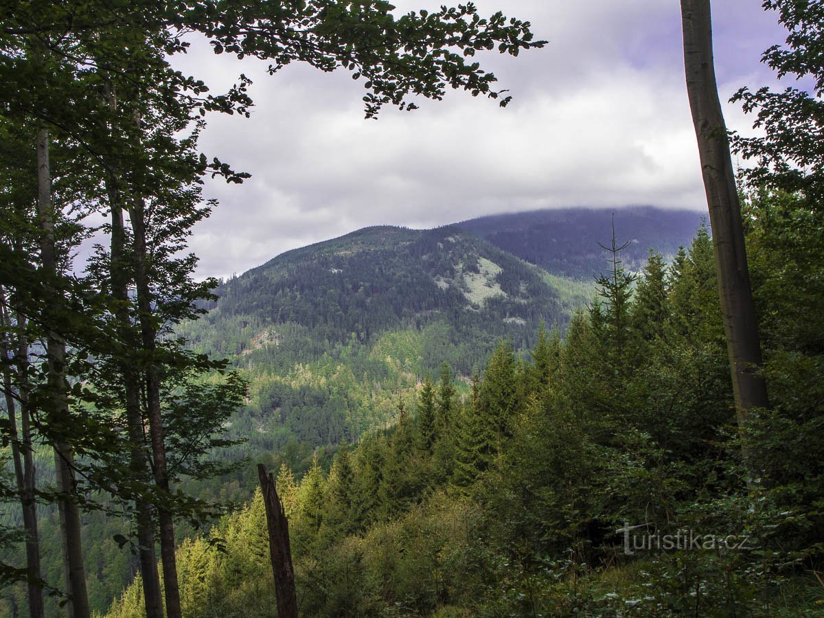 Klínová gora і Spálený vrch