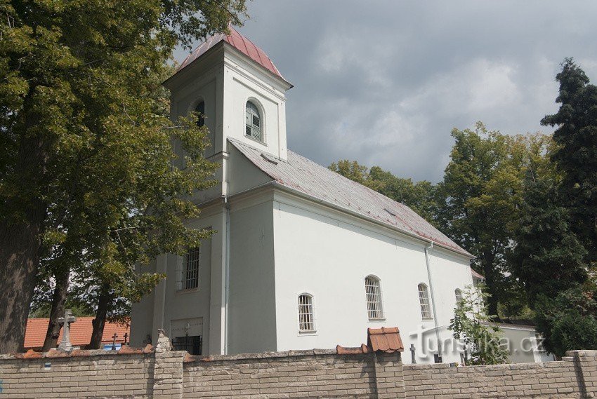 Klokočov - Kerk van St. Andreas