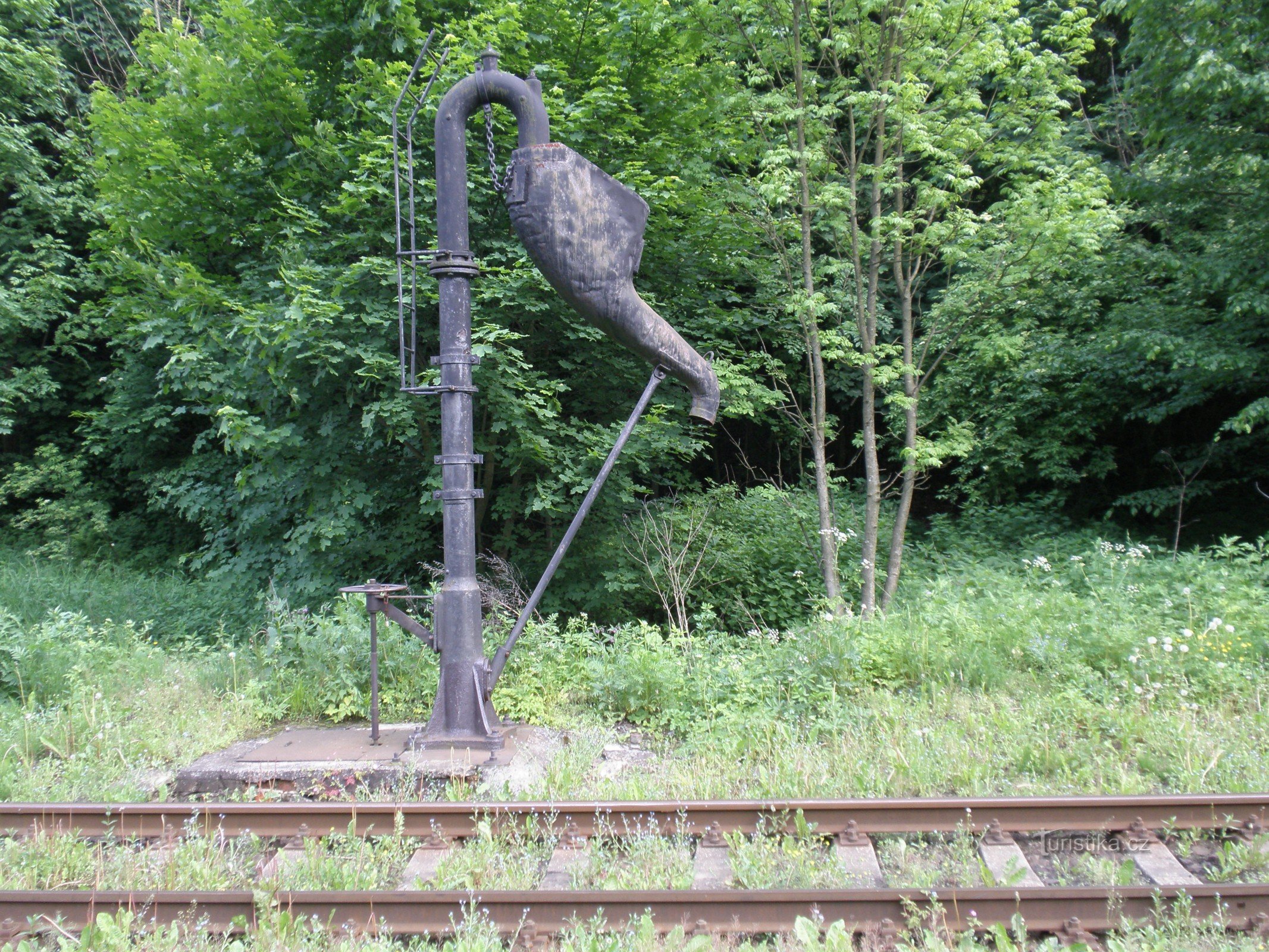 Klokočov, water crane