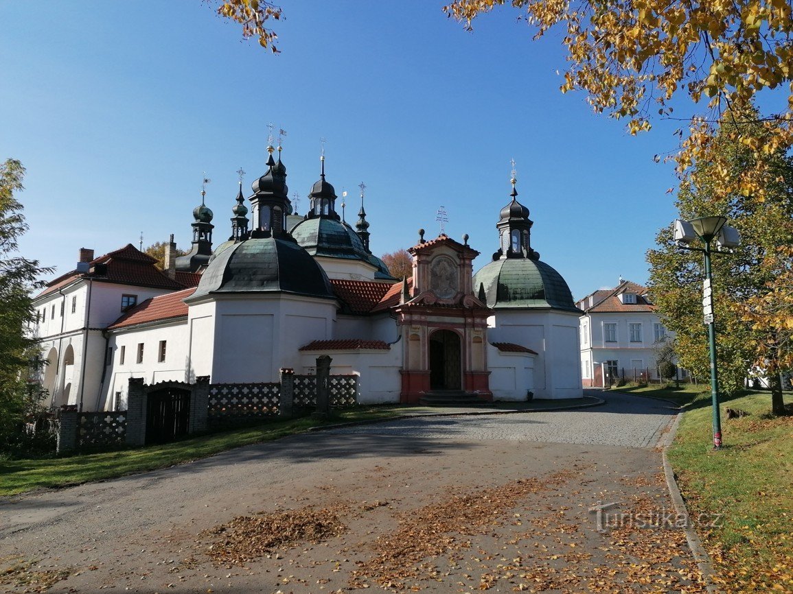 Bulgocząca woda lub bulgotanie rosną w pobliżu Tábor