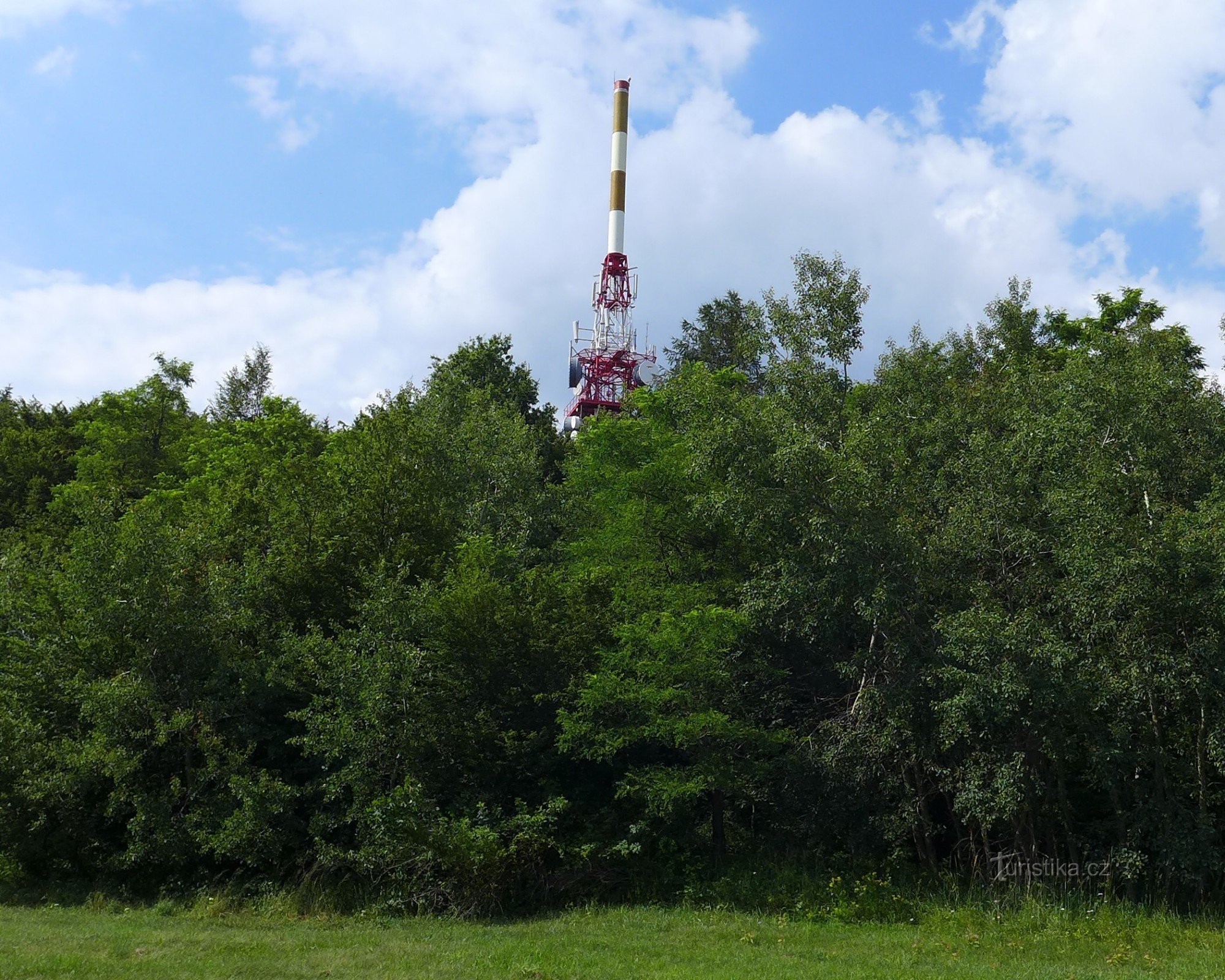 Klučovská hora in oddajnik Klučov