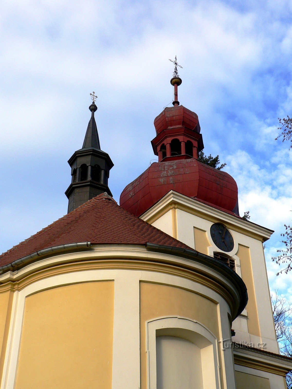 Kněževes (RA kerület) - a Szent István-templom. Nagyobb Jákób