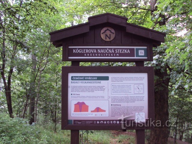 Kögler's nature trail through Krásnolipsk