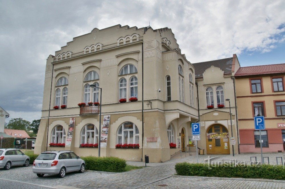 Kojetín – casa do distrito art nouveau