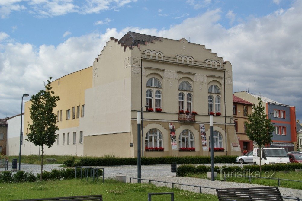 Kojetín – casa do distrito art nouveau