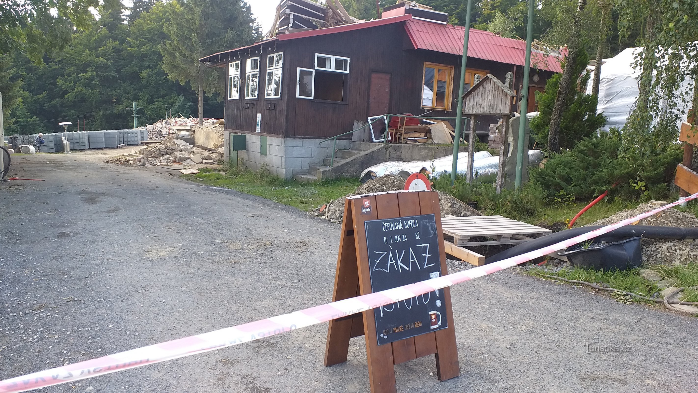 Kolářs sommerhus Slavíč i dag