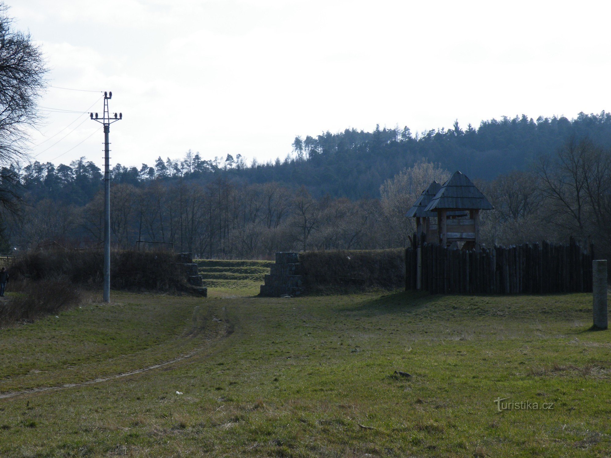 Skøjtebane og fæstning