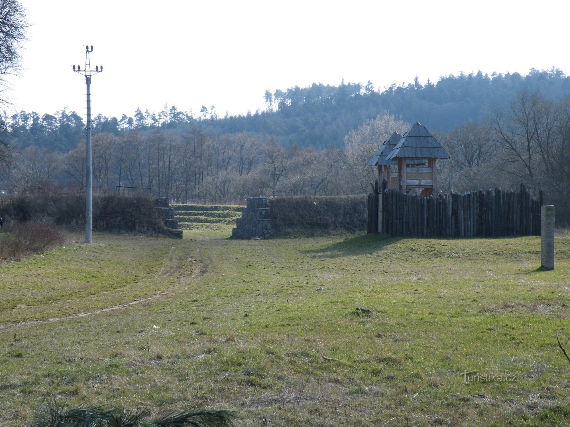 Skating rink and fortress