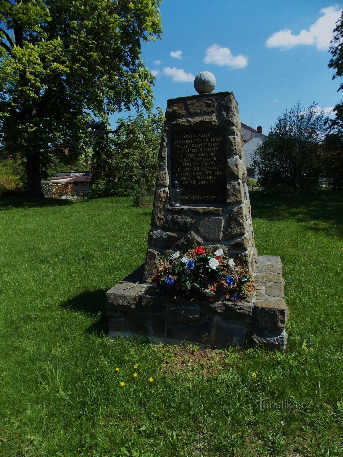 Alrededor de la capilla de San Lorenzo en Bystřice pod Hostýnem