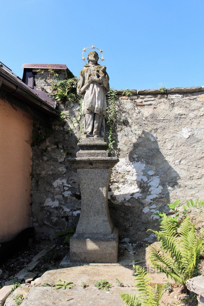 Kolinec, estátua de St. João de Nepomuk