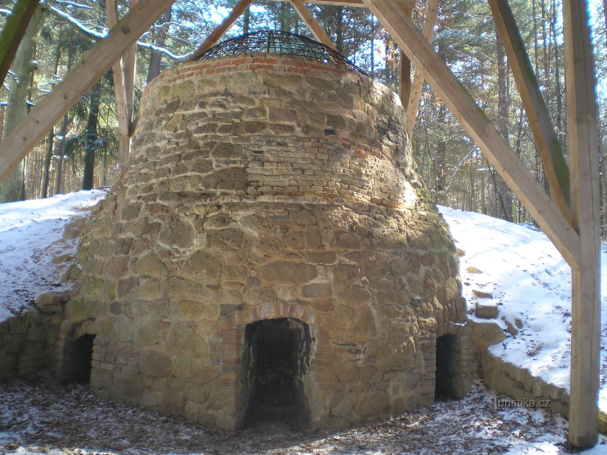 Hochofen Colomazná bei Pilsen