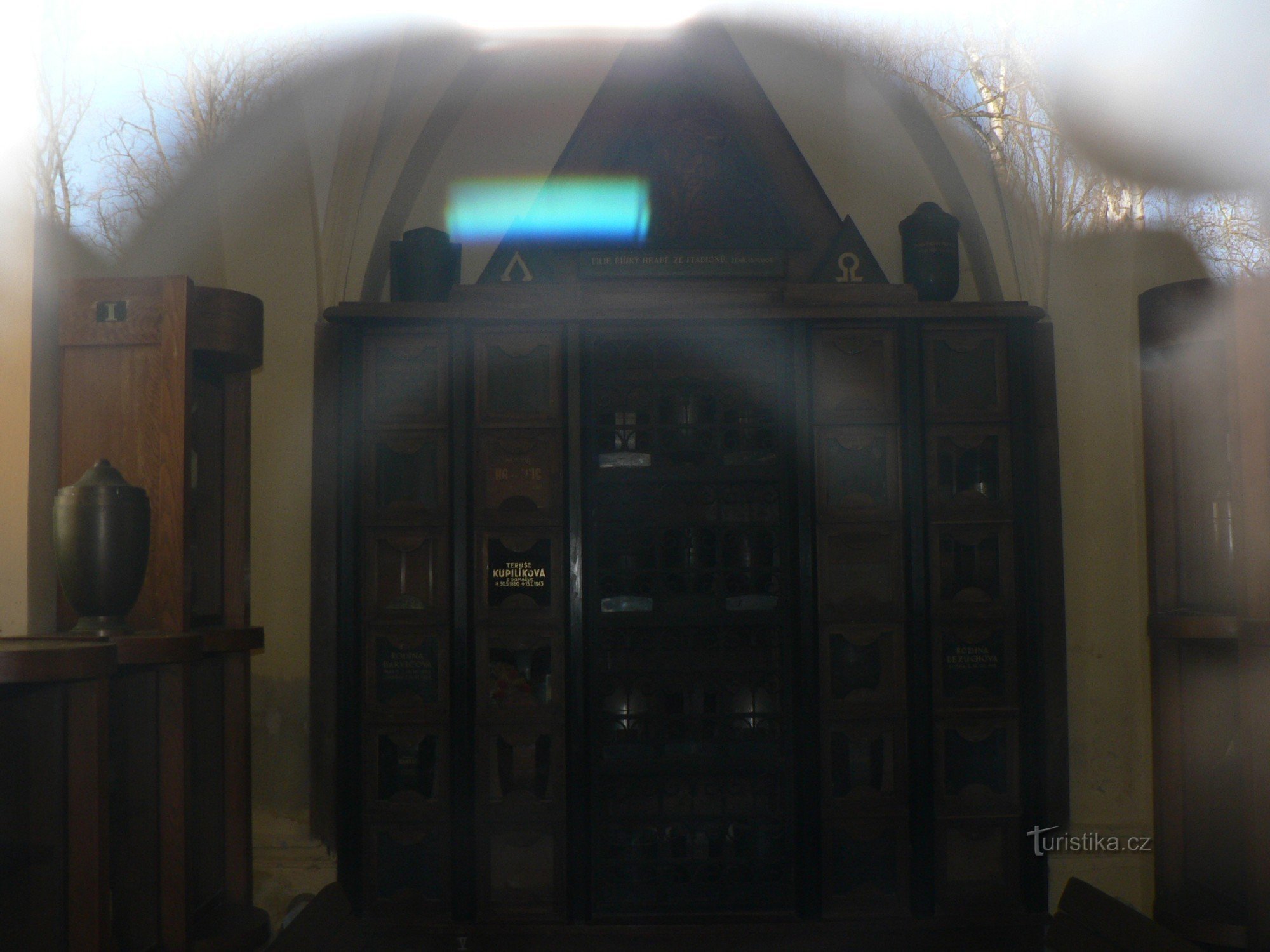 Columbarium - the urns of the Stadion family are located here