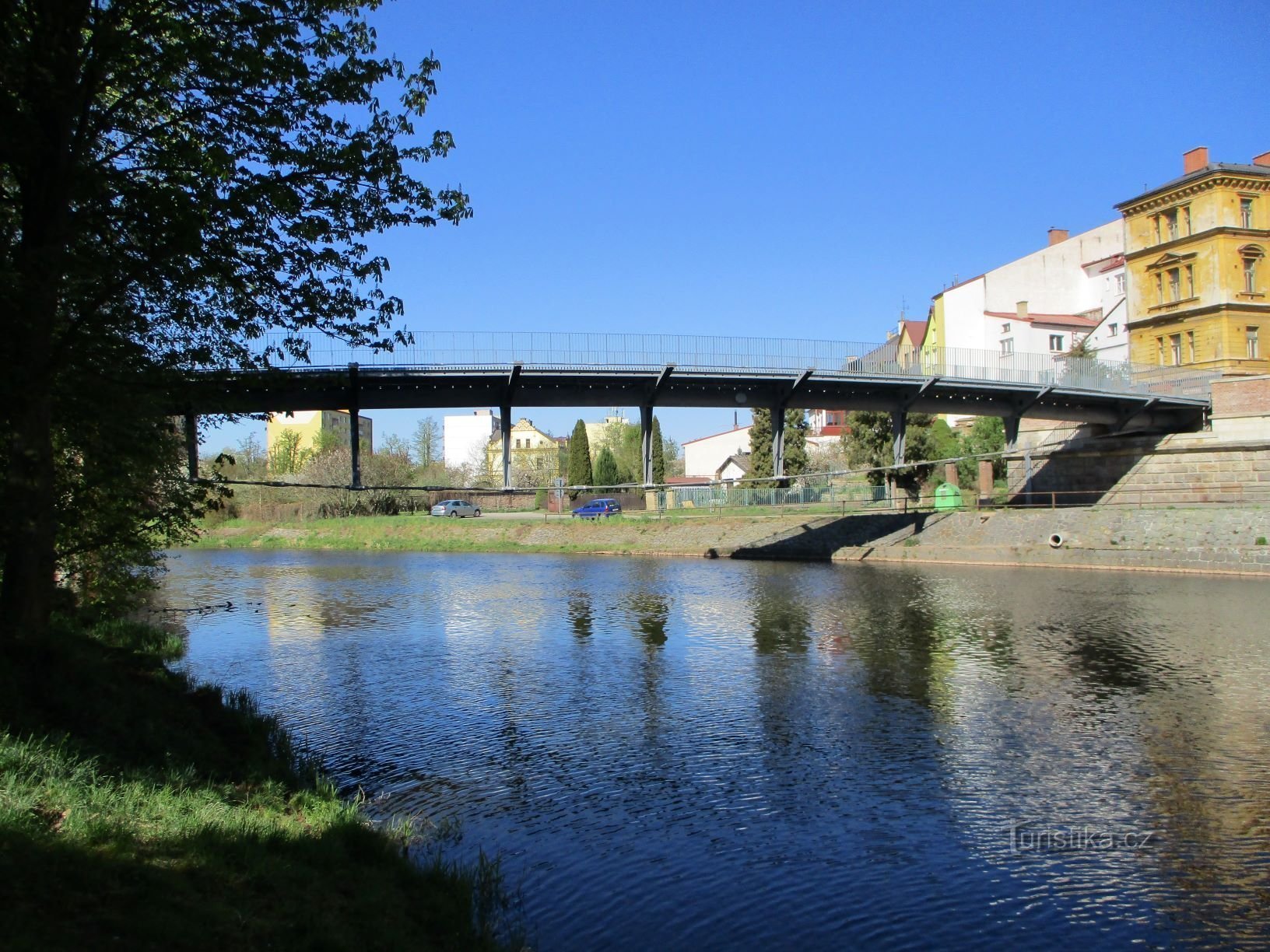 Komenského most (Jaroměř, 24.2.2020)