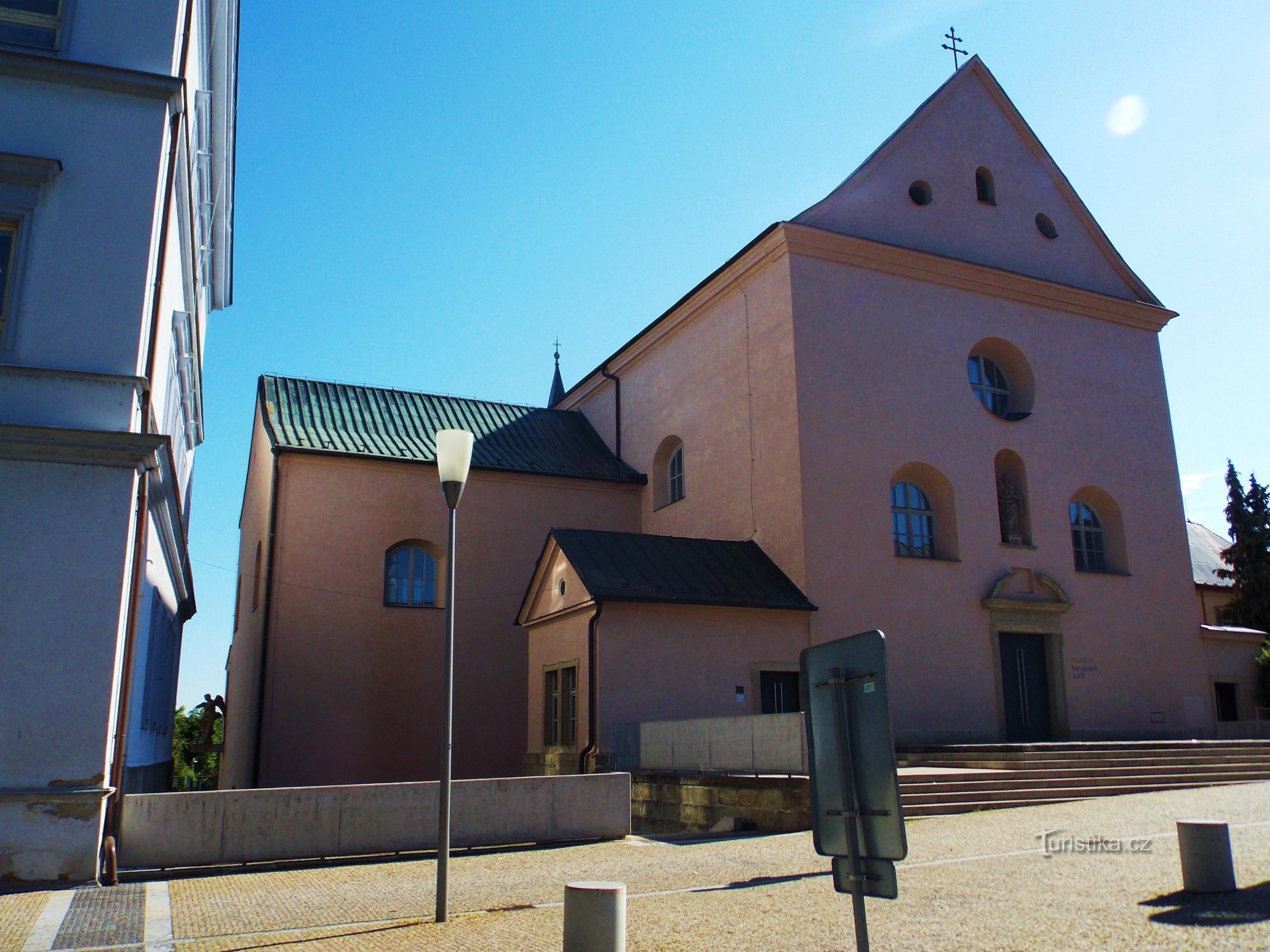 Kapucijnenkloostercomplex met tuinen in Chrudim