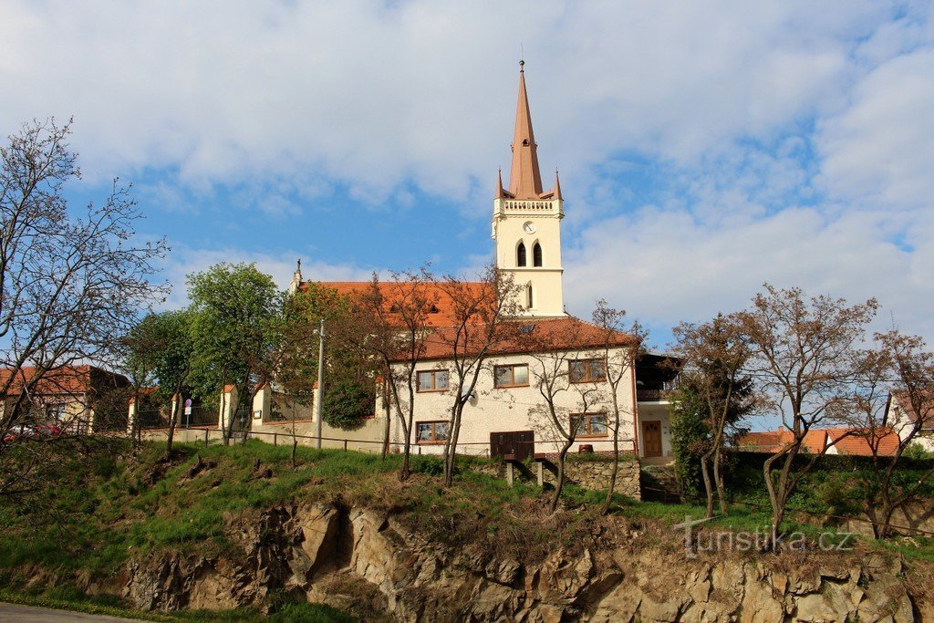 Konice near Znojmo, church of St. Jacob the Greater