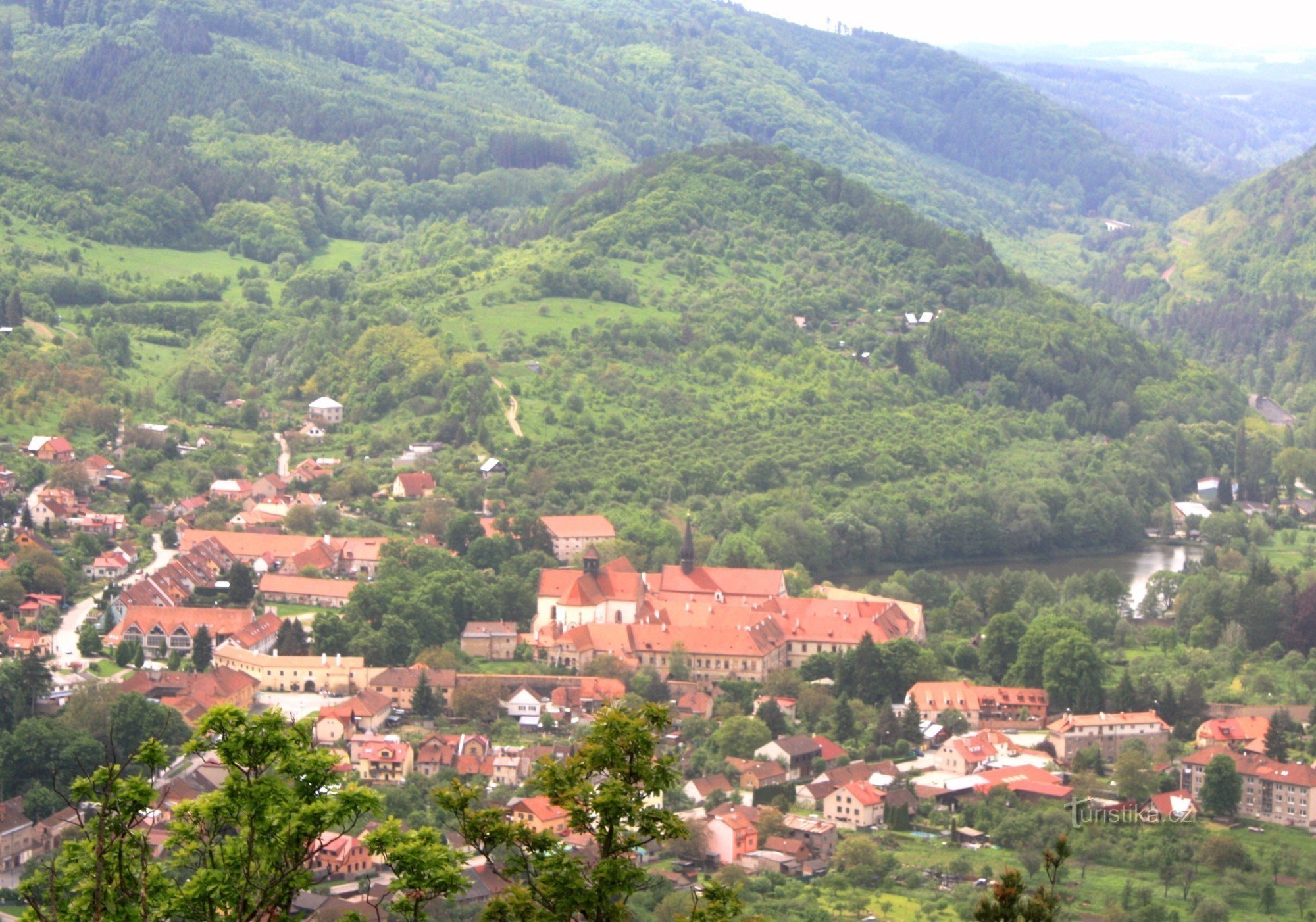 Cepička Hill avec le Prieuré