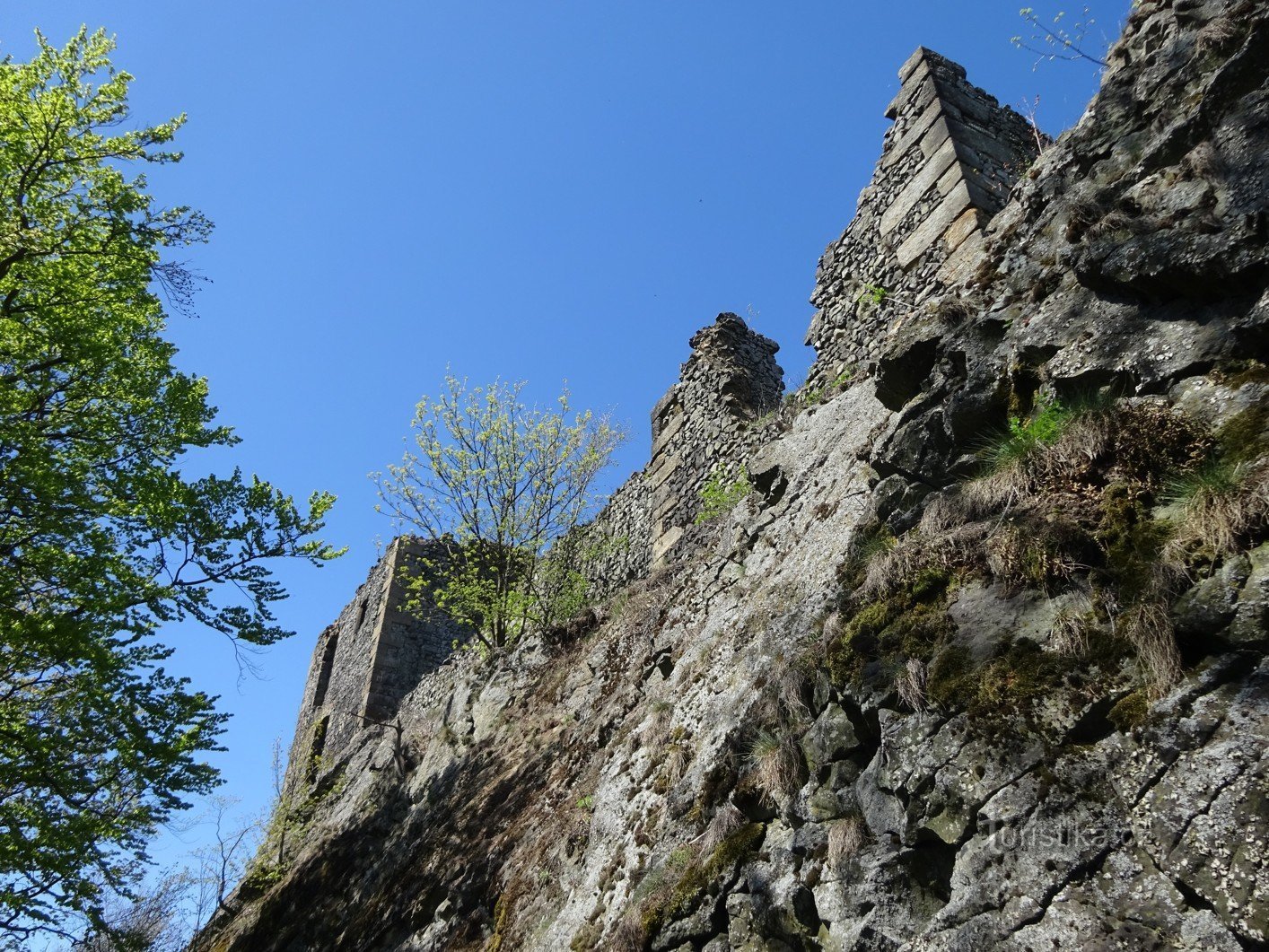 Kopeček Rálsko, najviši vrh Češkog stola i nekadašnje vojno područje