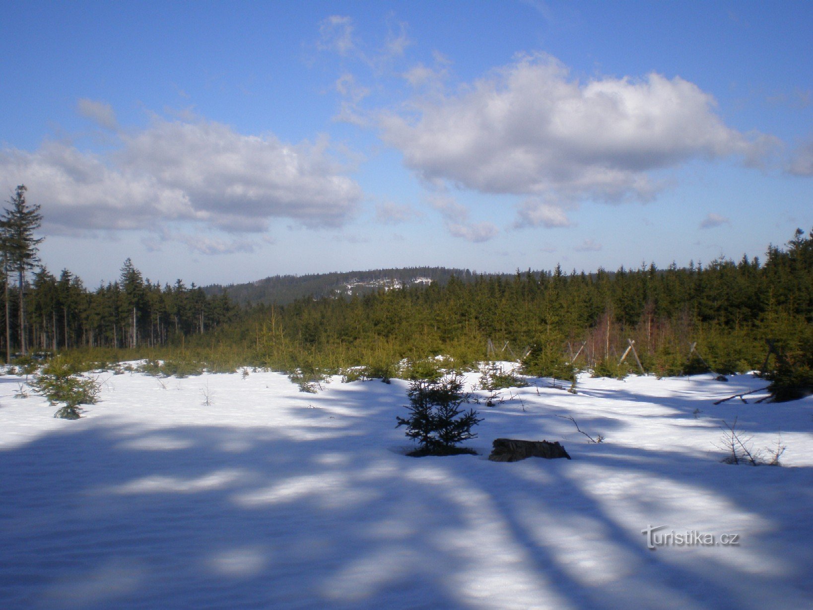 Koruna (831m) från Brdce