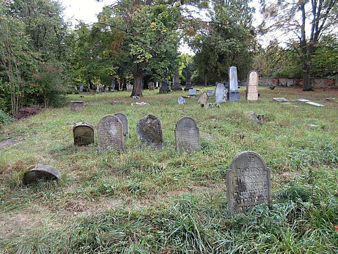 Koryčany – cementerio judío