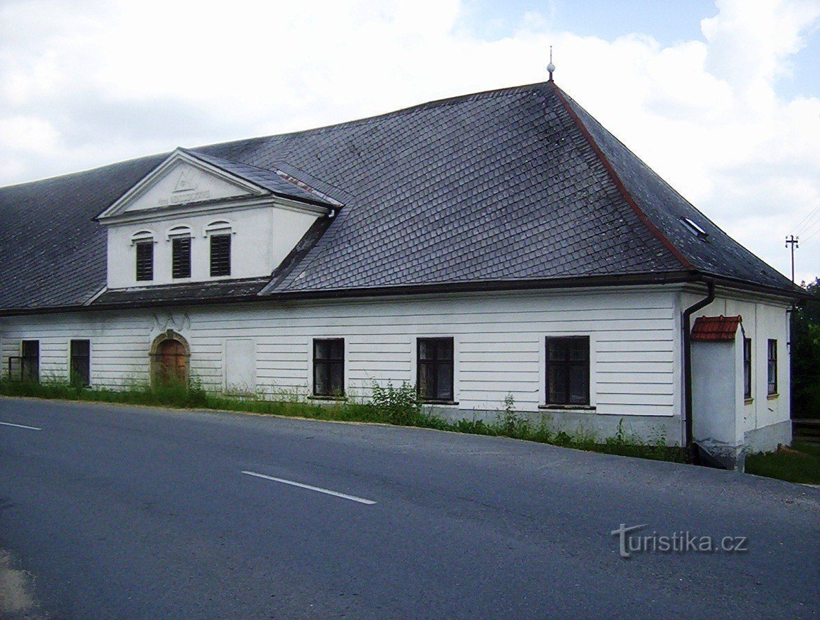 Kosov-bývalá rychta z r.1838-Foto:Ulrych Mir.