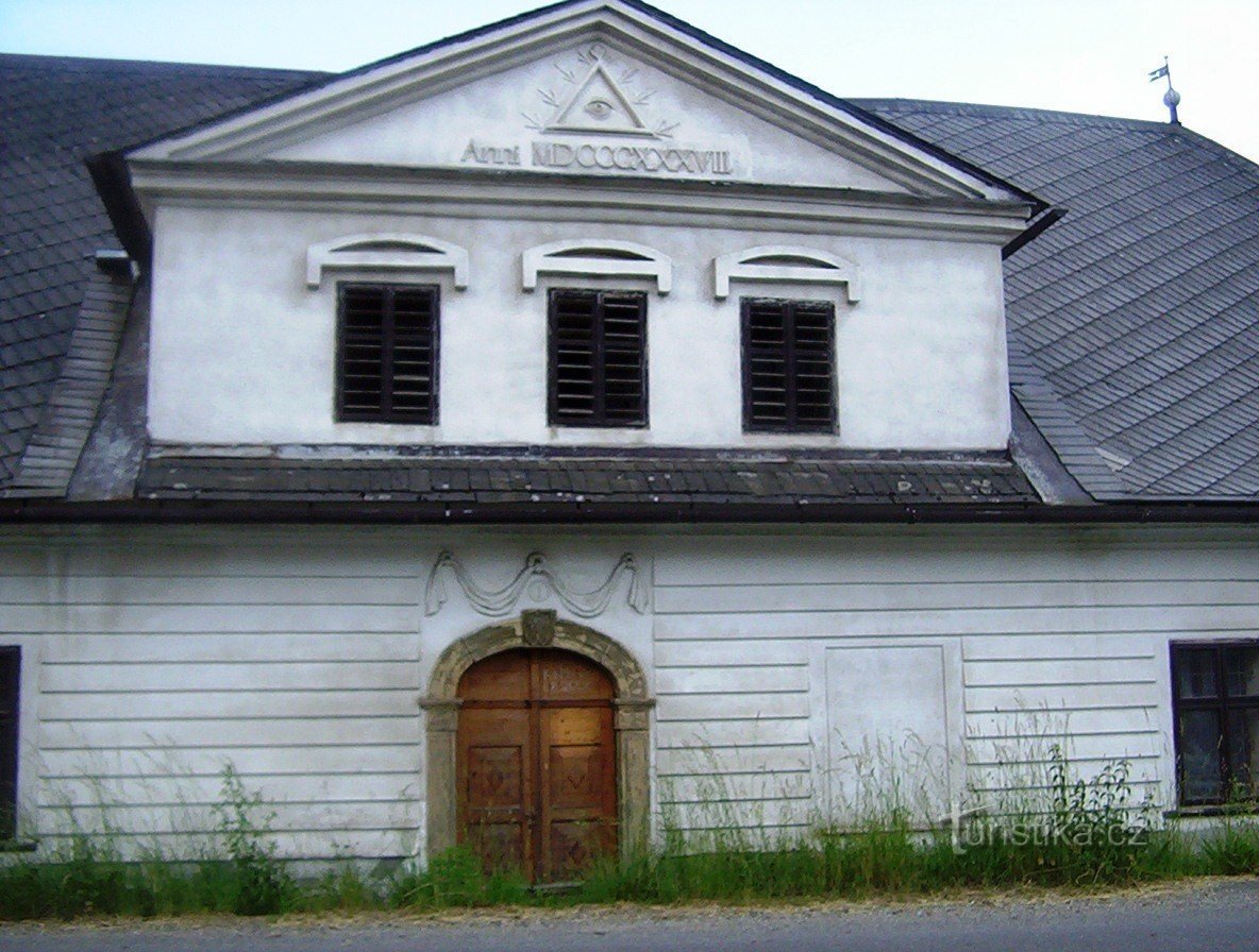 Kosovo-former rychta from 1838-Photo: Ulrych Mir.