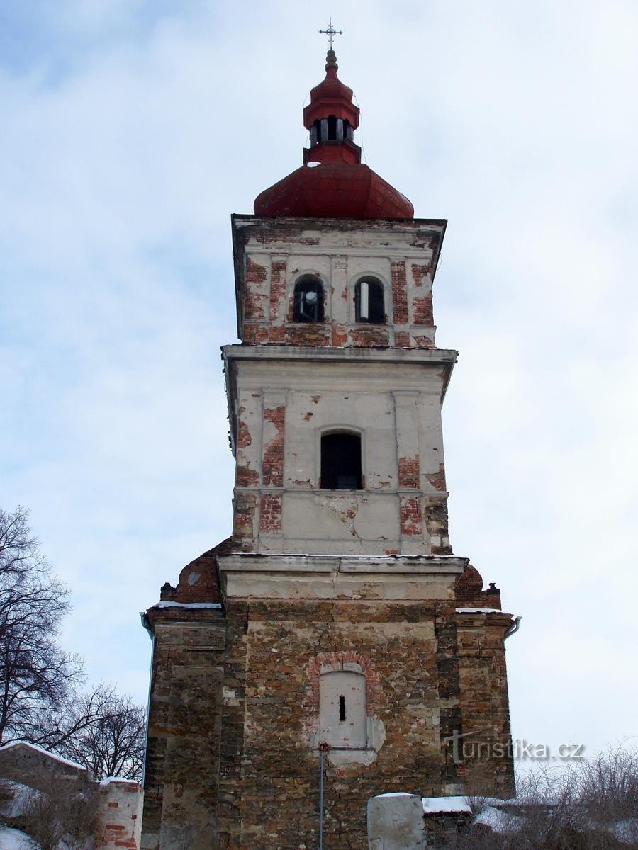 l'église aurait besoin de réparation