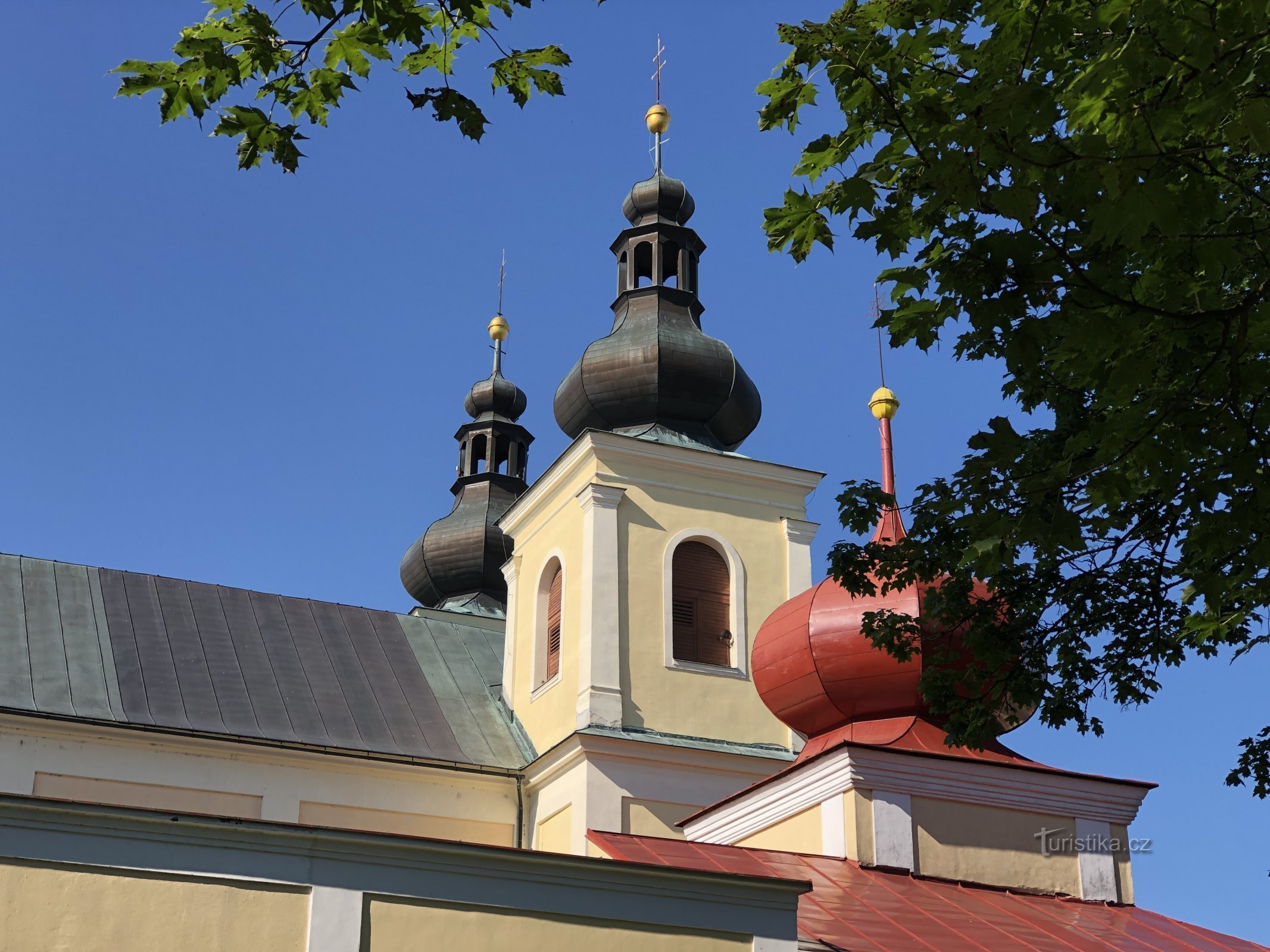 A templomot 21. augusztus 1700-én szentelték fel, forrás: Hřebenovka.cz