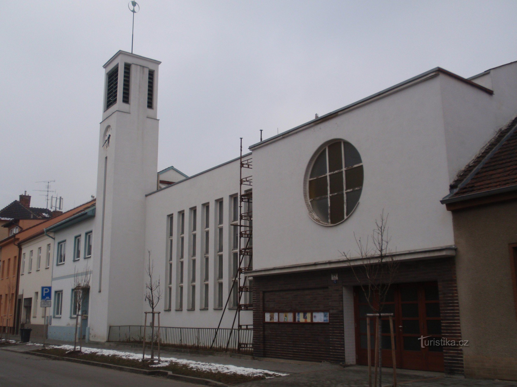 Tjeckiska brödernas evangeliska kyrka i Brno-Židenice