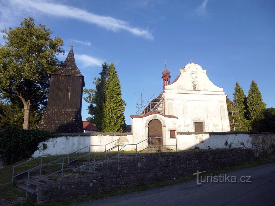 Horní Studenec-kyrkan