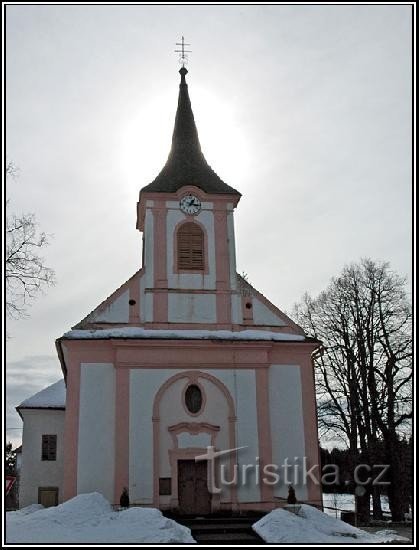 church: church in the village