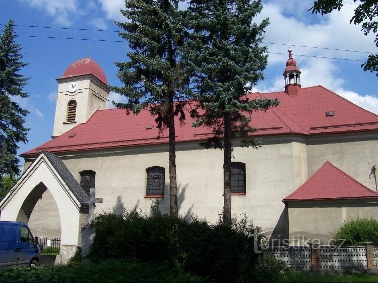 Kirkko: Pyhän kirkko Markkinat Mošnovissa