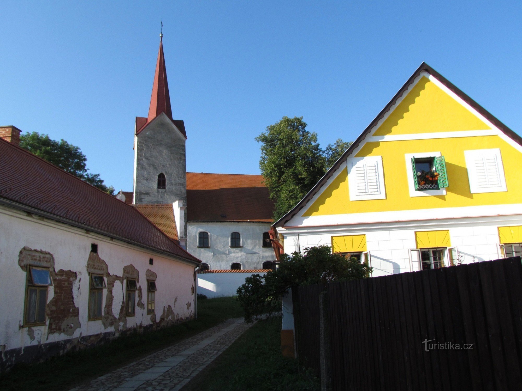 Kerk van de Moeder Gods in Telč