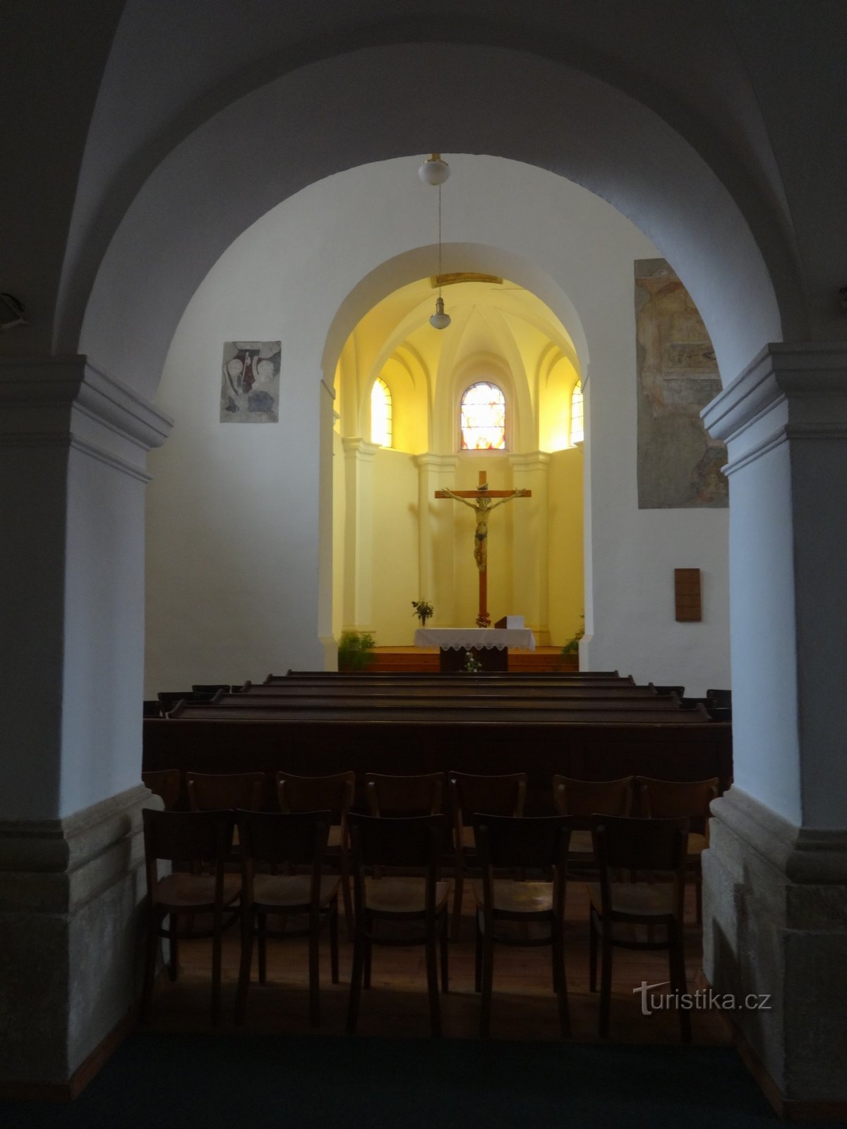 Mästare Jan Hus kyrka i Uherské Brod