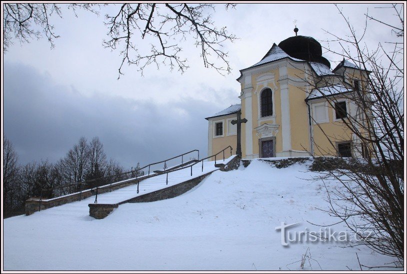 De kerk op Maková hora