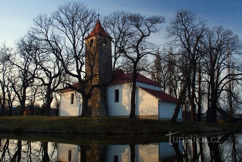 iglesia en la isla