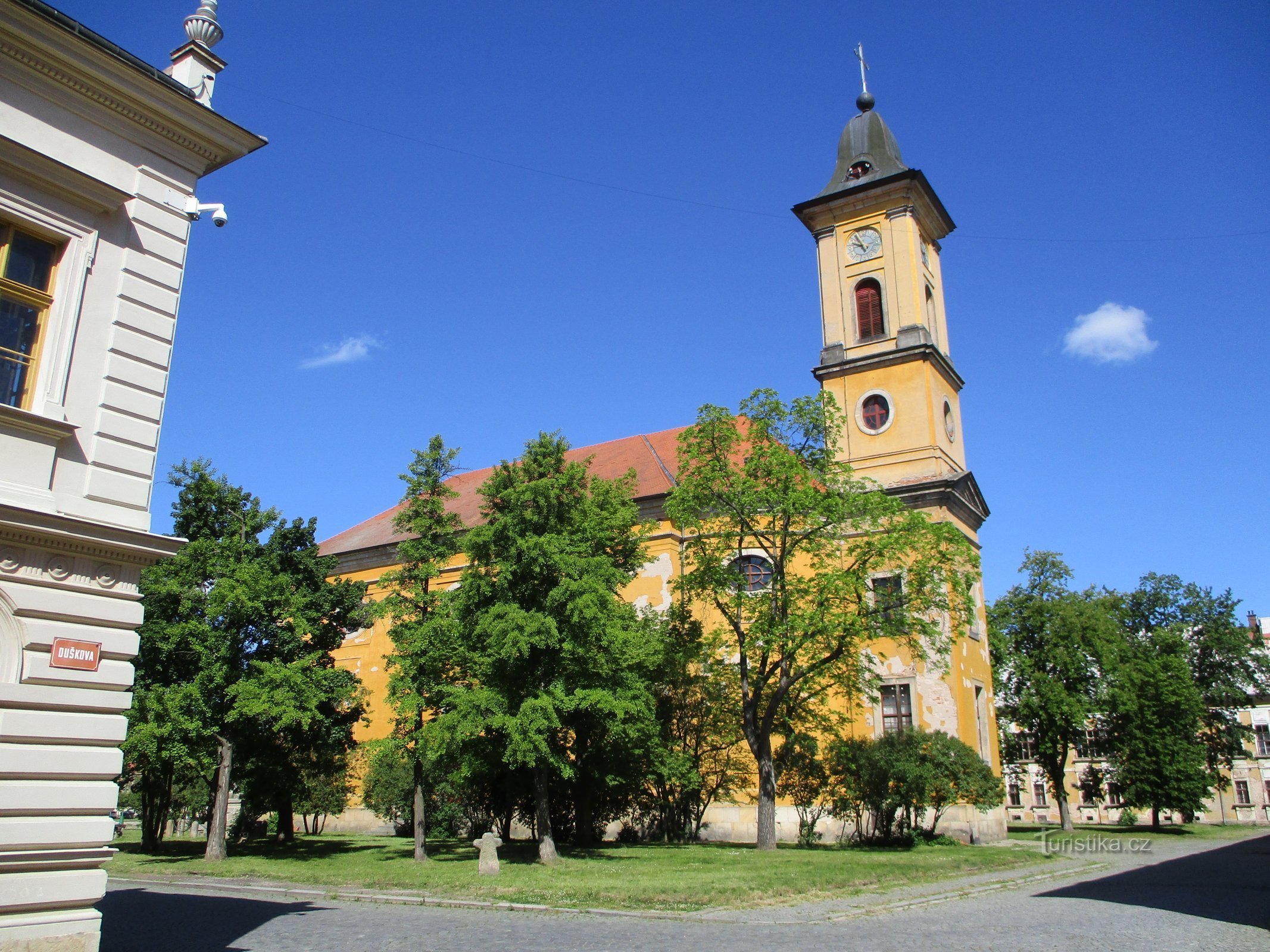 Cerkev Gospodovega vnebohoda (Josefov, 1.6.2020. junij XNUMX)