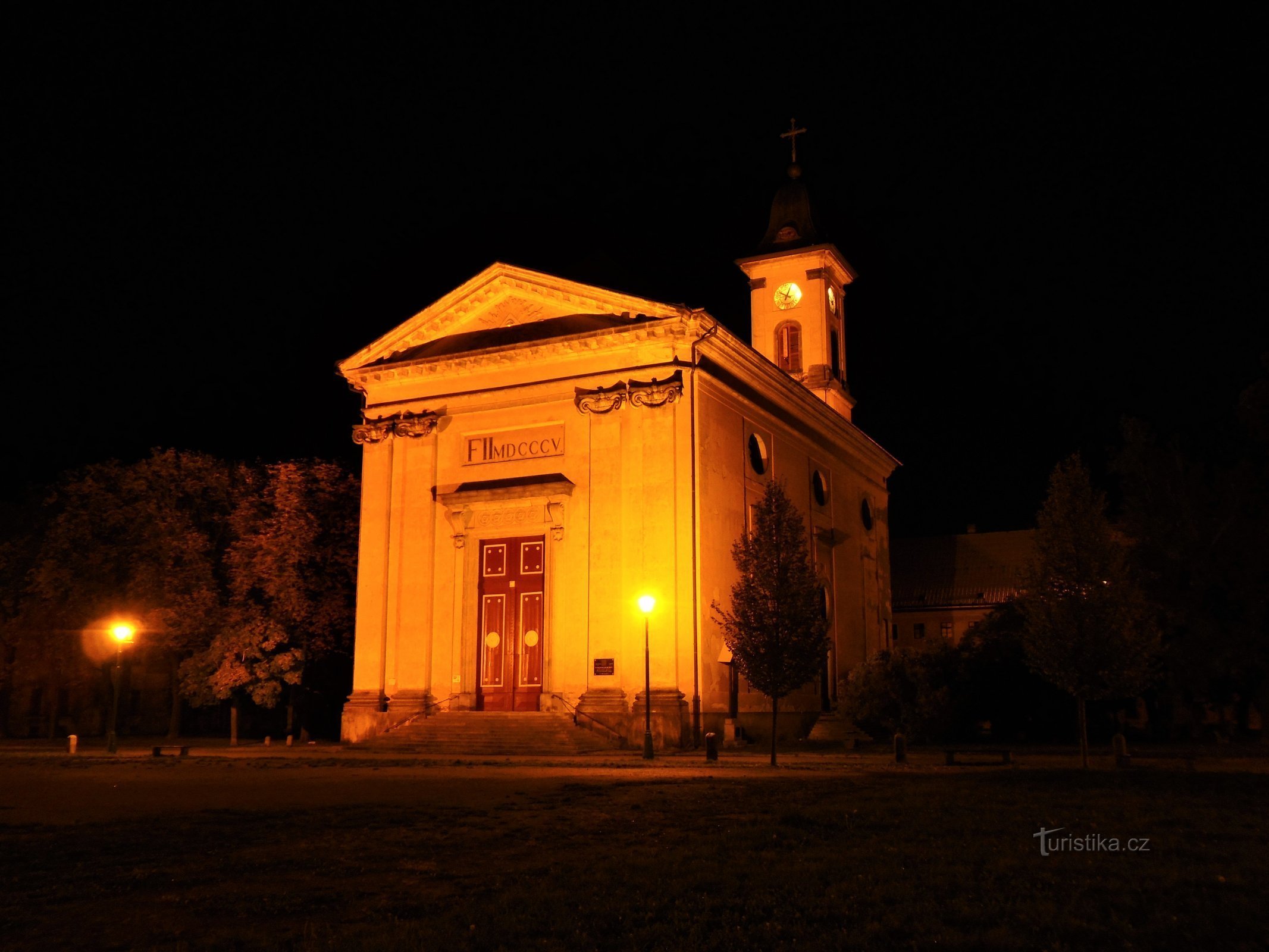 Kostel Nanebevstoupení Páně (Josefov, 17.10.2020)