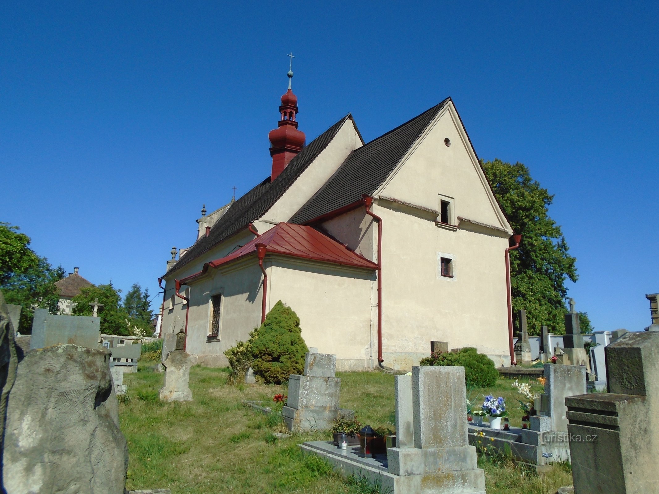 Kostel Nanebevzetí Panny Marie (Chotěborky, 3.7.2018)