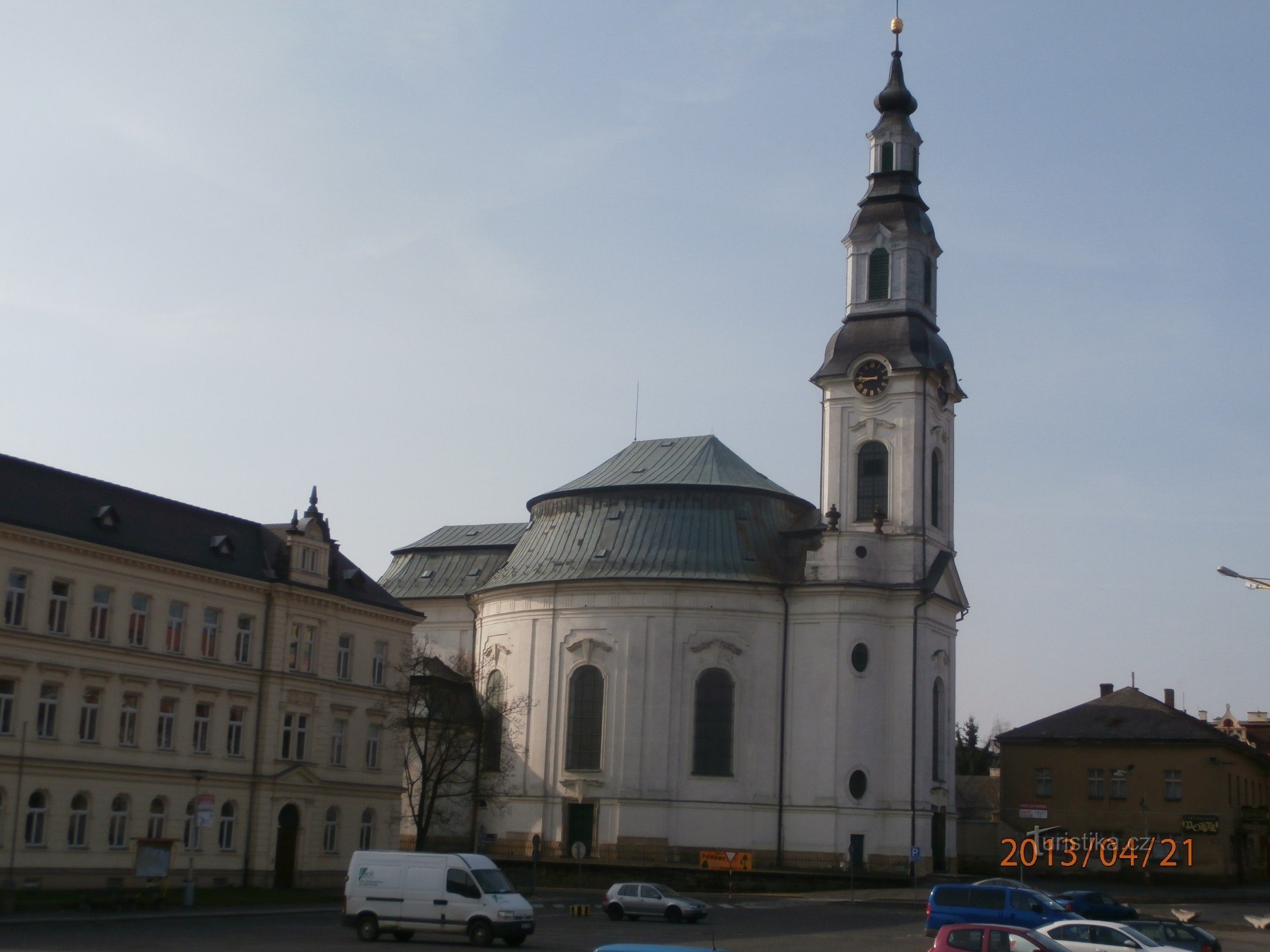 kostel Nanebevzetí Panny Marie Nový Bor