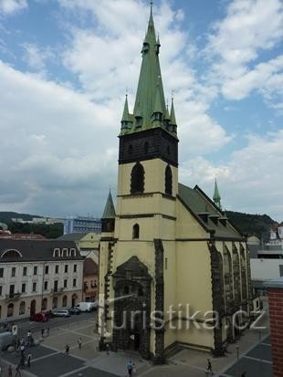 Jungfru Marias himmelsfärdskyrka i Ústí nad Labem