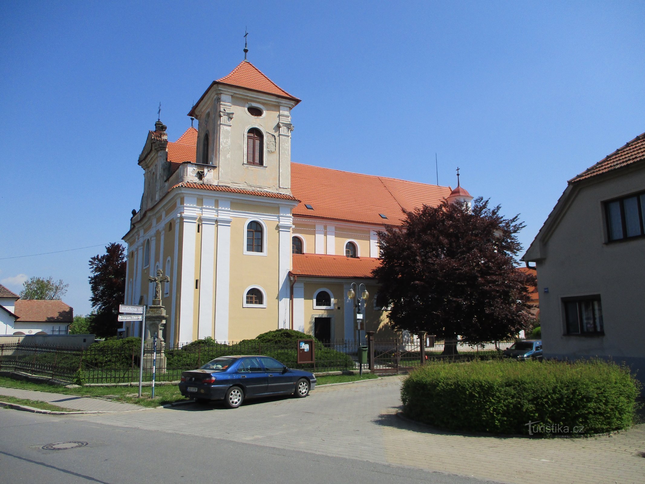 Geboortekerk van de Maagd Maria (Dašice, 16.5.2020 mei XNUMX)