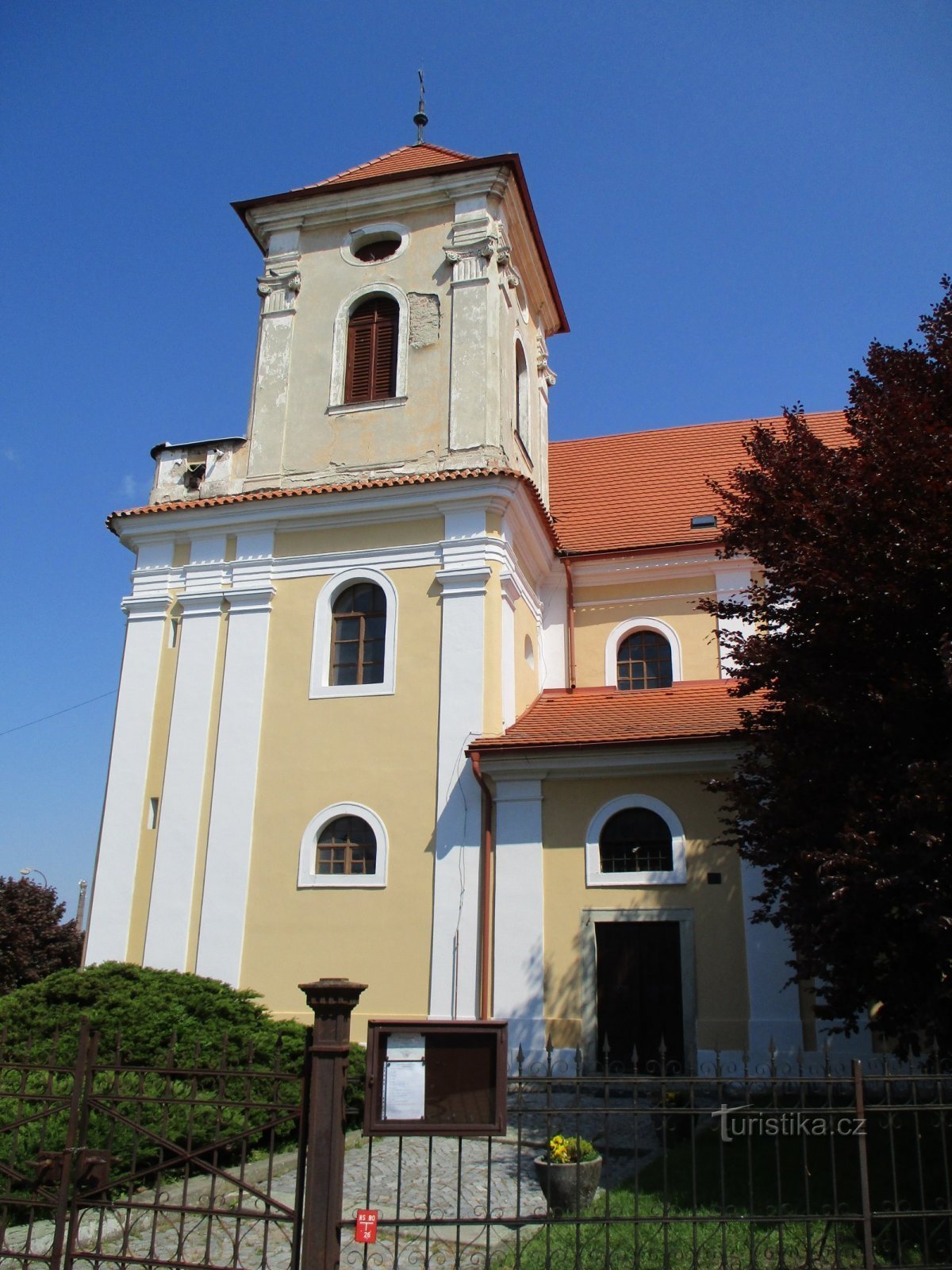 Igreja da Natividade da Virgem Maria (Dašice, 16.5.2020 de maio de XNUMX)