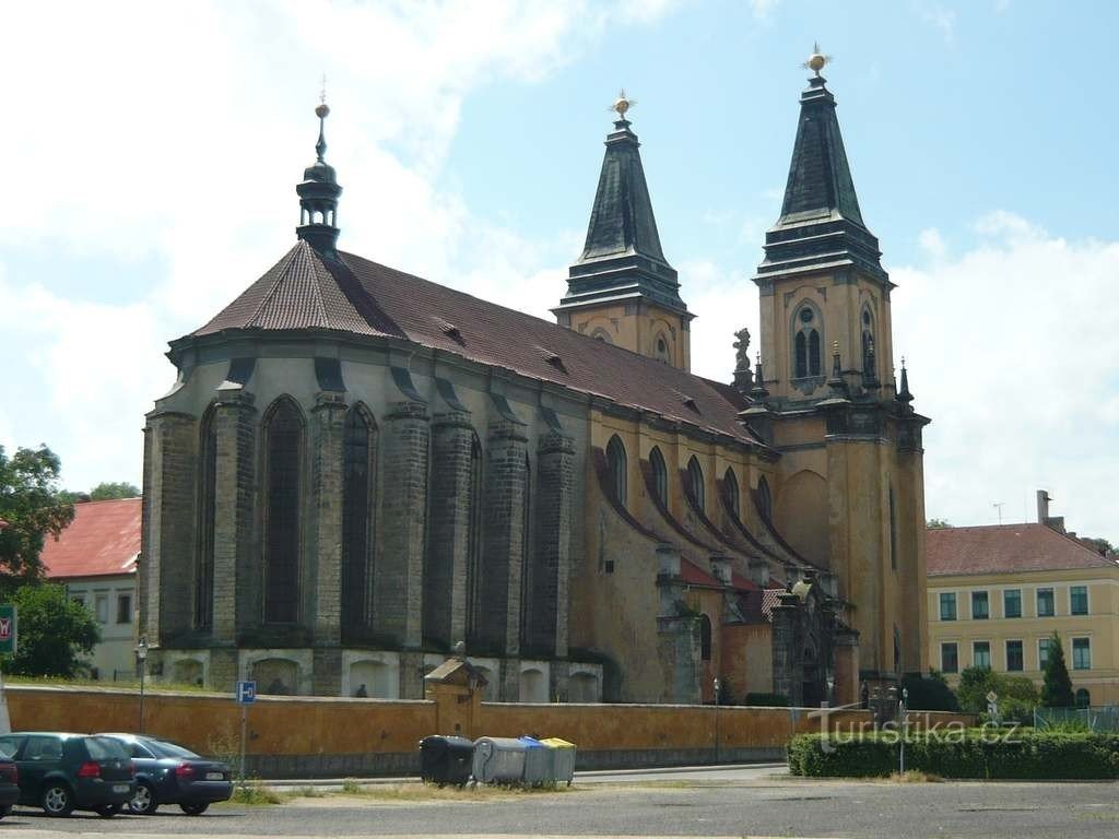 Kirche der Geburt der Jungfrau Maria - Roudnice nad Labem - 15.7.2009