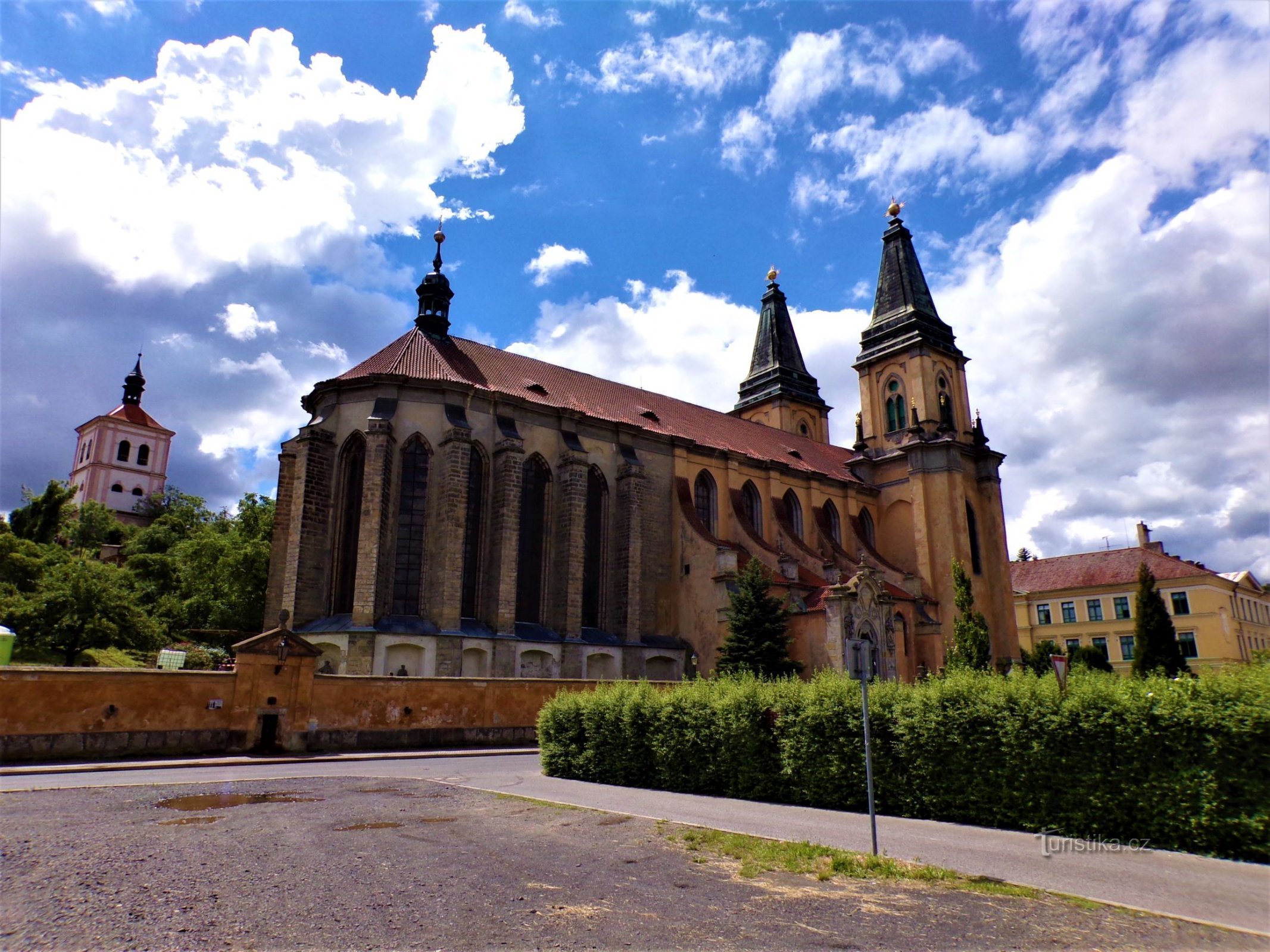 Kirche der Geburt der Jungfrau Maria (Roudnice nad Labem, 9.7.2021)