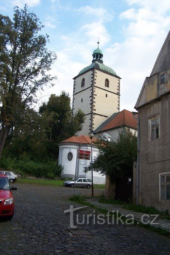 Jomfru Marias fødselskirke i Benešov nad Ploučnicí