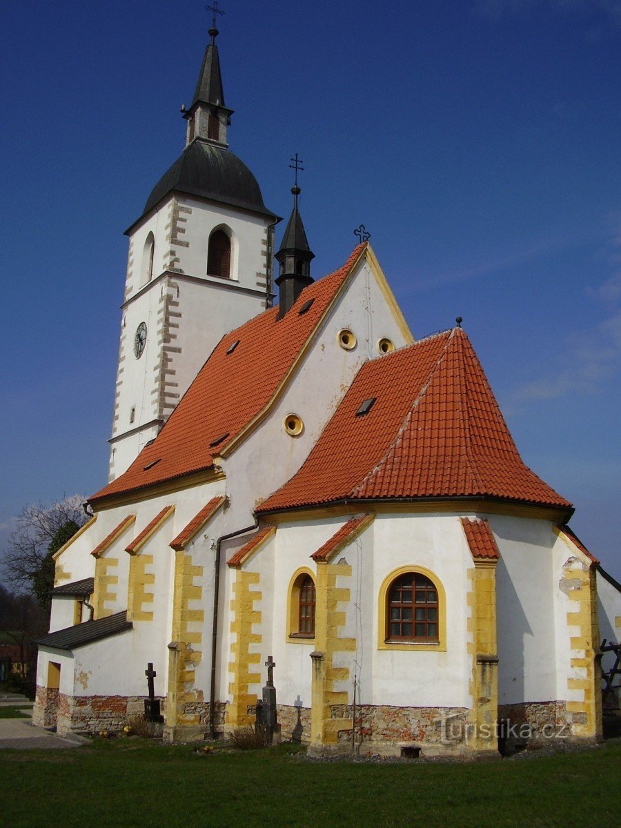 Johannes Döparens födelsekyrka - i Stará Ves nad Ondřejnicí