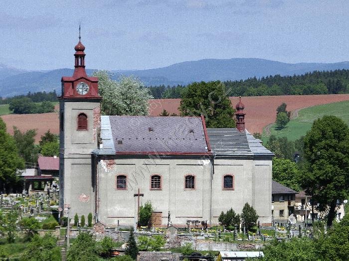 kostel Navštívení Panny Marie a sv. Václava